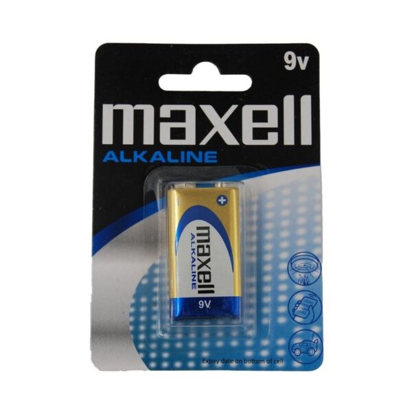 M6LR61 Maxell Alcalinas 9V BL1