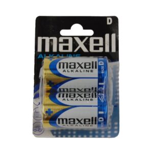 MLR20 Maxell Alcalinas D BL2