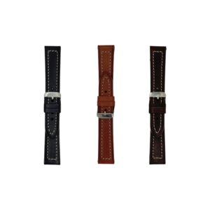 Niza   Correa de Piel Hidrofugada Hilo Doble Tipo Hamilton