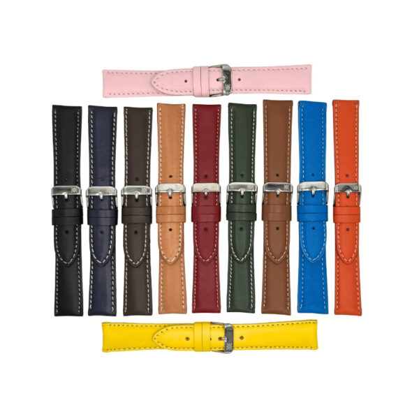 París   Correa Vacuno Doble Hilo Bco.